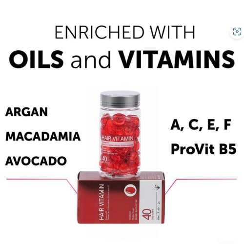 Lustrosin Hair Vitamin Oil Capsules